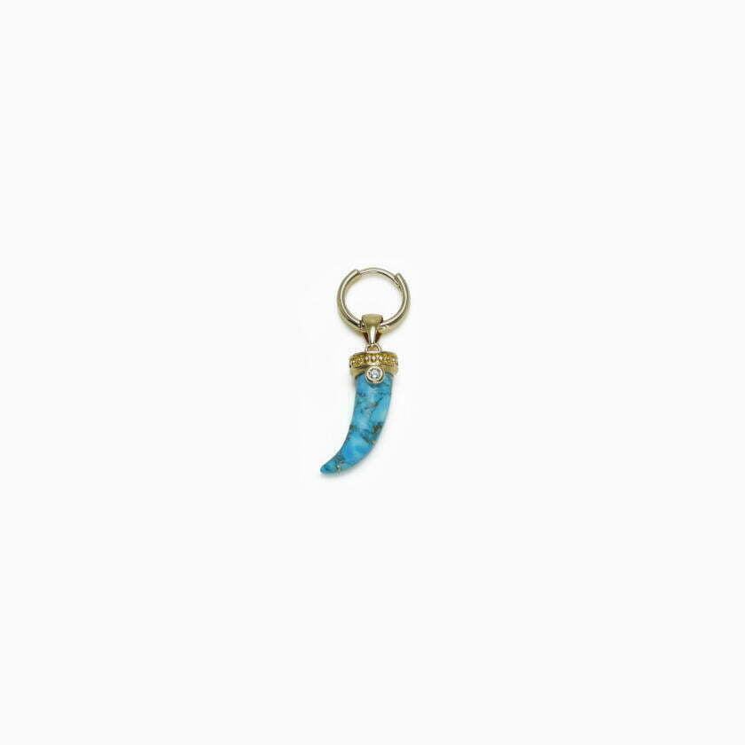 Boucle d'Oreille Corne